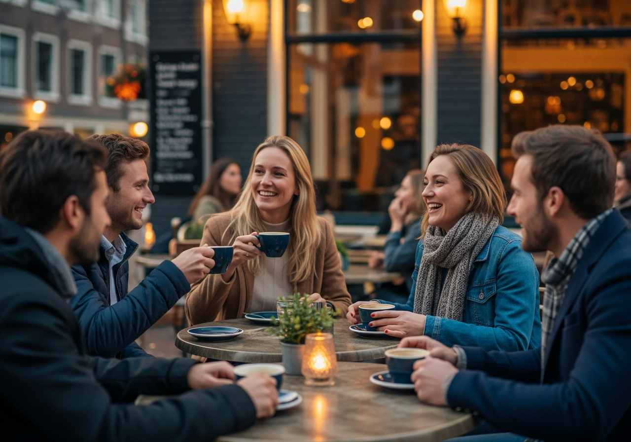 Koffie en wandelen 1